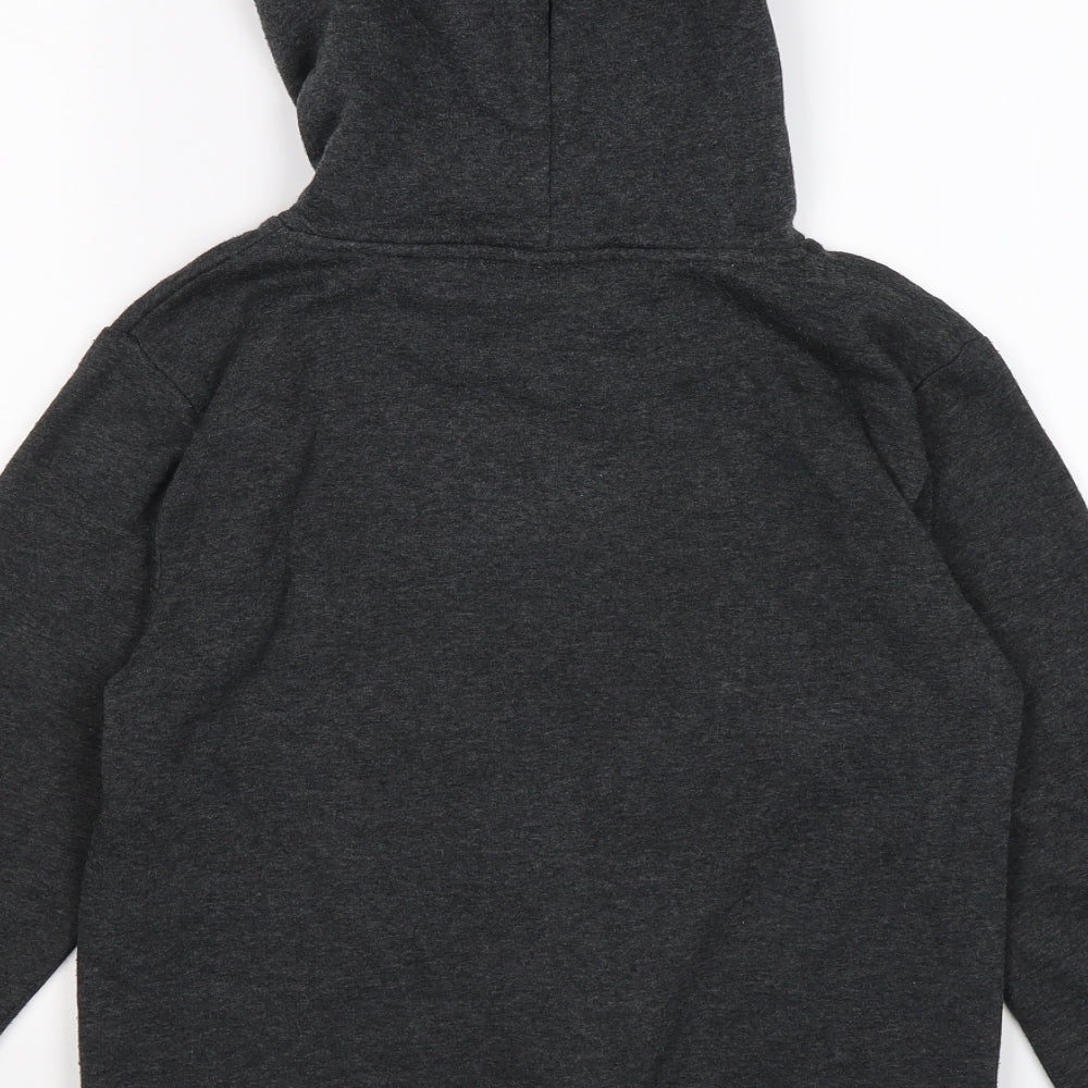 McKenzie Boys Grey  Jersey Pullover Hoodie Size 10-11 Years
