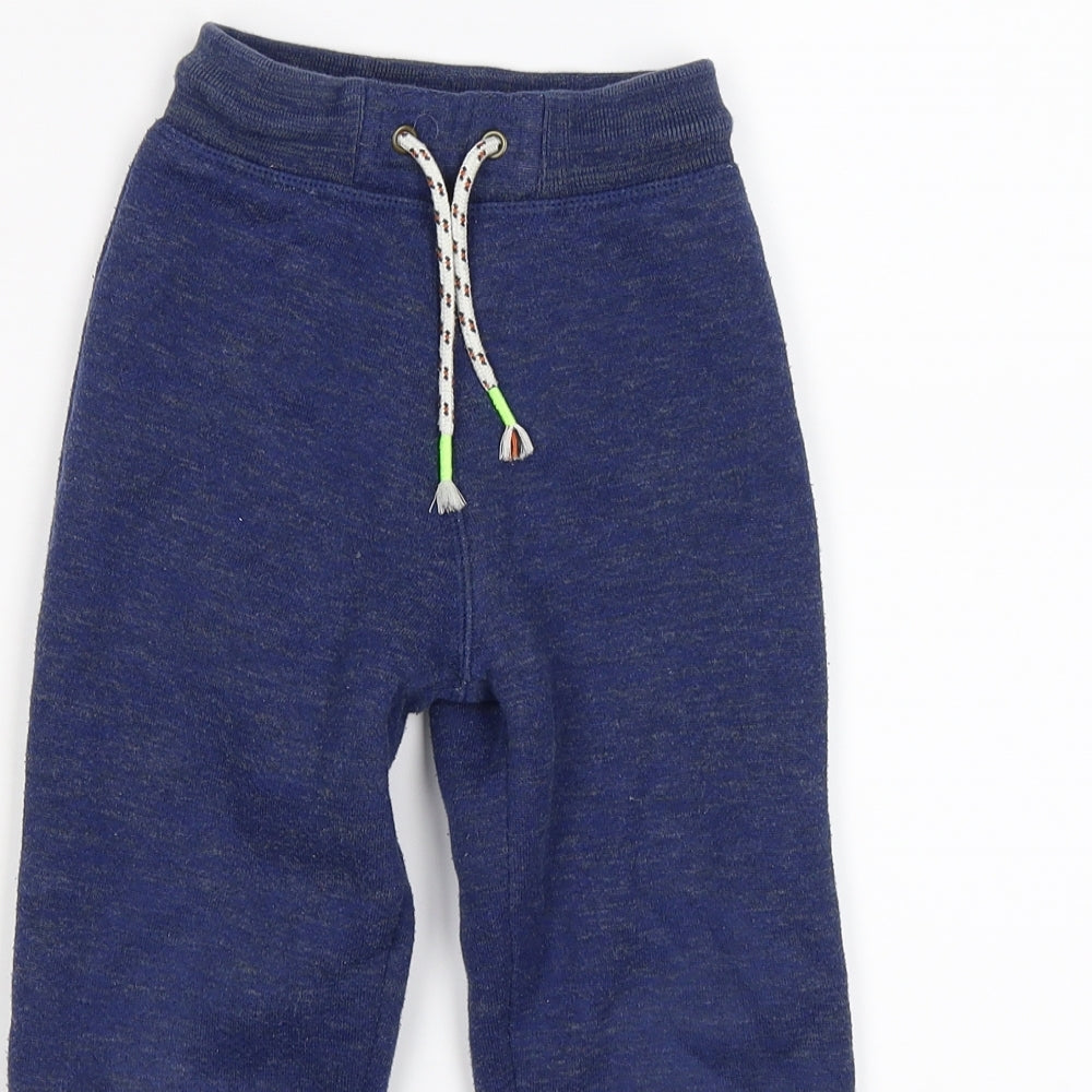 NEXT Boys Blue   Jogger Trousers Size 4-5 Years - fleece lined