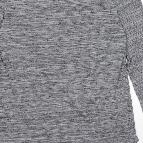 Indigo Womens Grey   Basic Blouse Size 12