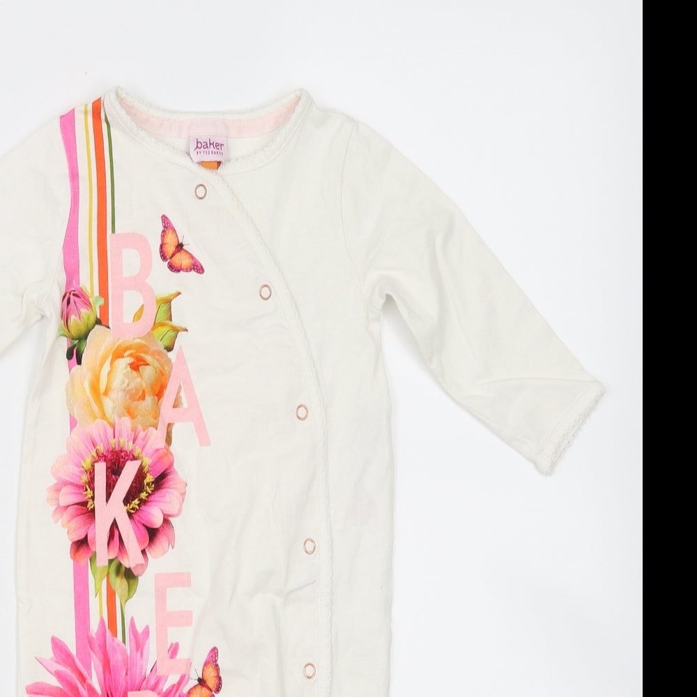 Ted Baker Baby White   Babygrow One-Piece Size 6-9 Months