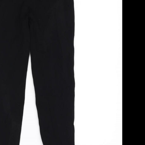 Zara Womens Black   Trousers  Size M L25 in