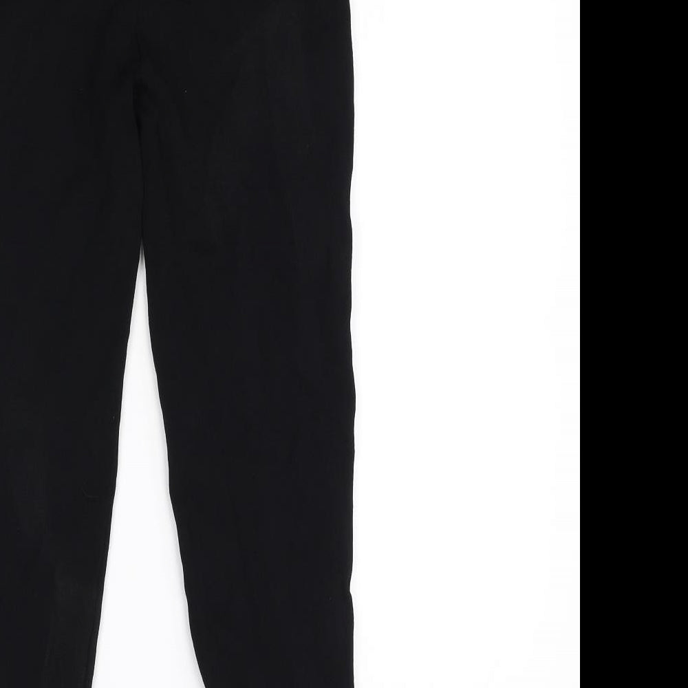 Zara Womens Black   Trousers  Size M L25 in