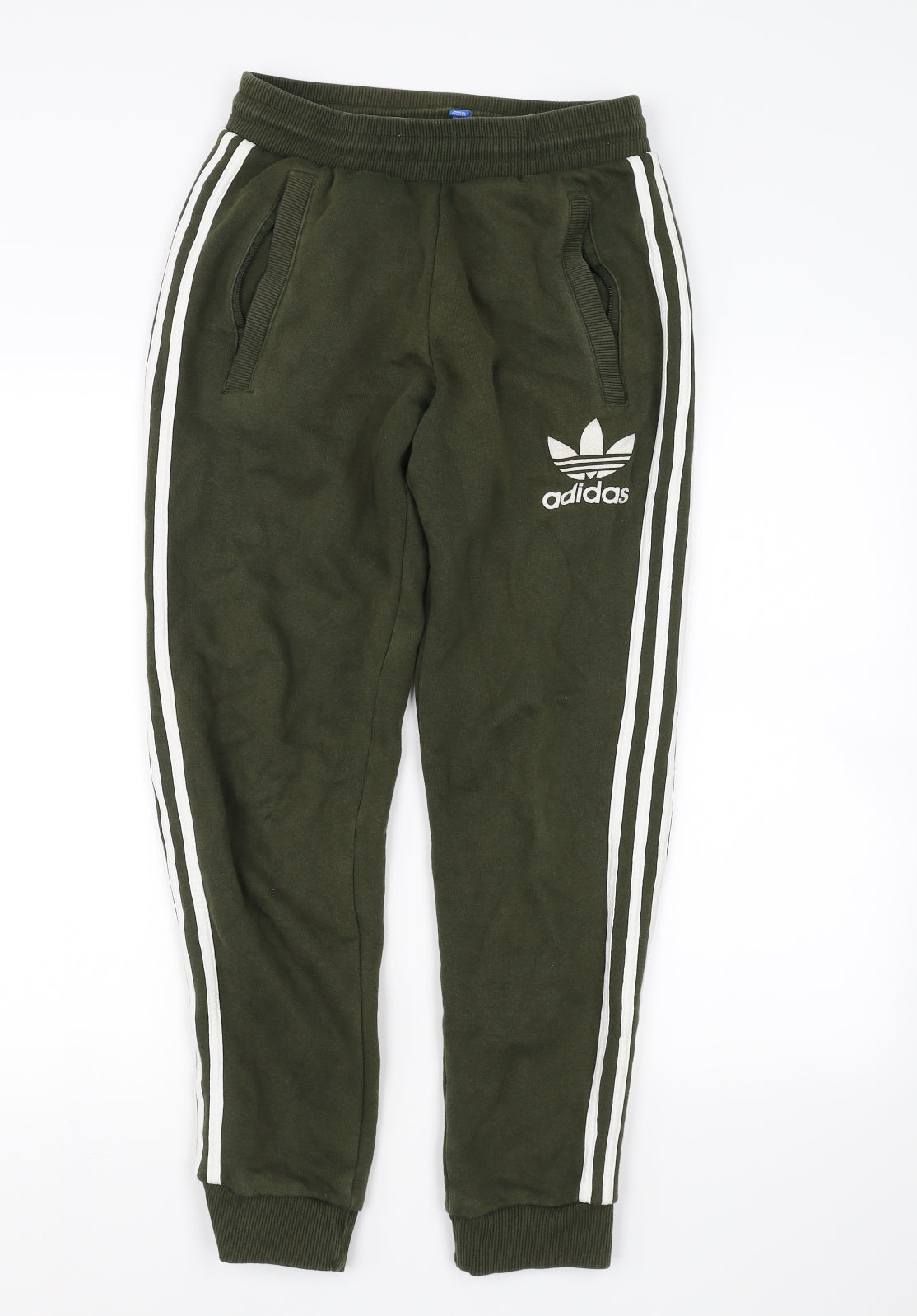 adidas Mens Green   Jogger Trousers Size S L27 in