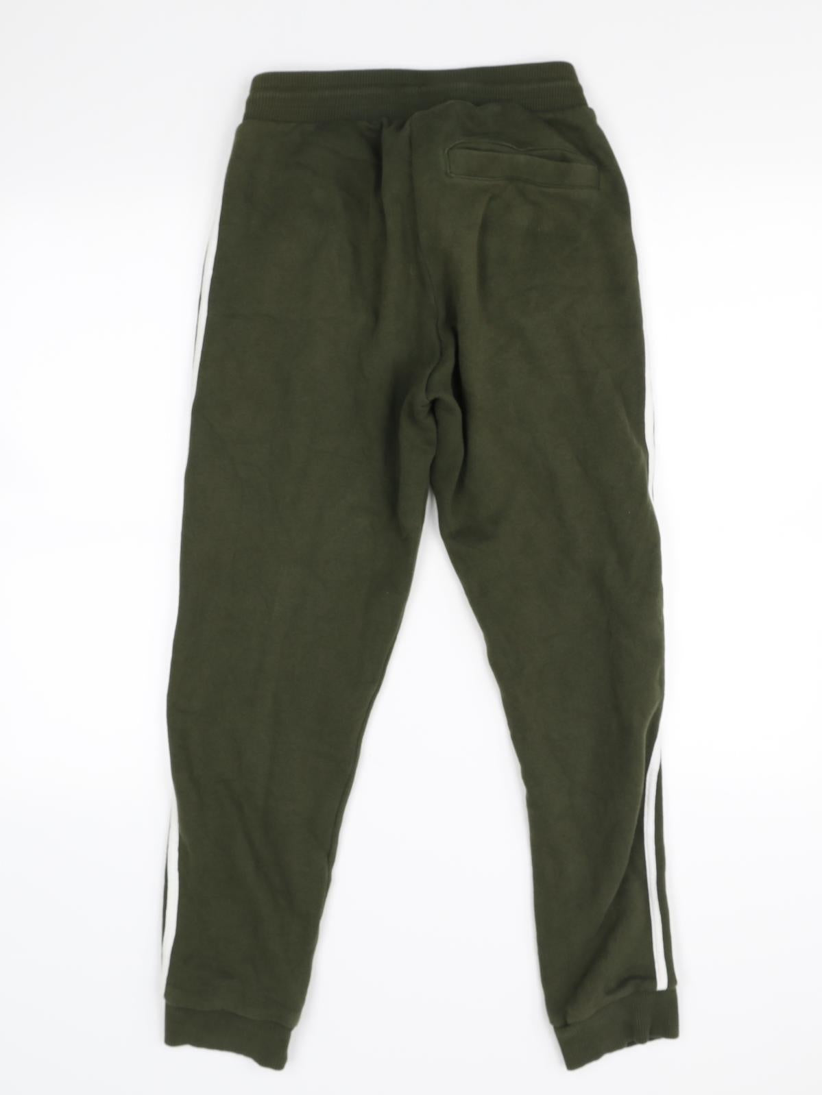 adidas Mens Green   Jogger Trousers Size S L27 in