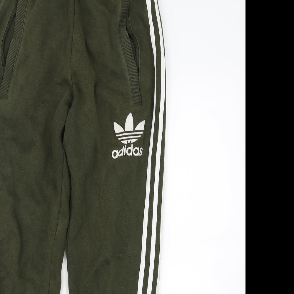 adidas Mens Green   Jogger Trousers Size S L27 in