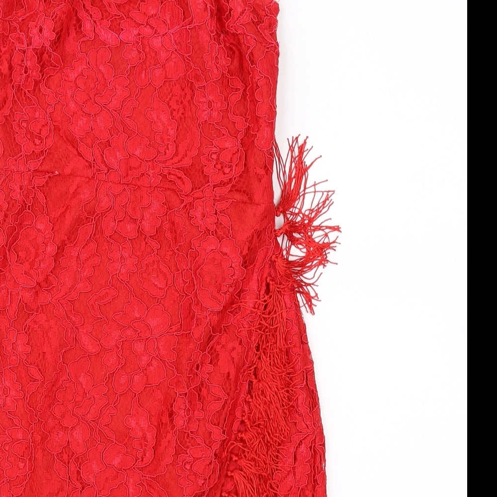 Pretty little thing Womens Red   Mini  Size 6