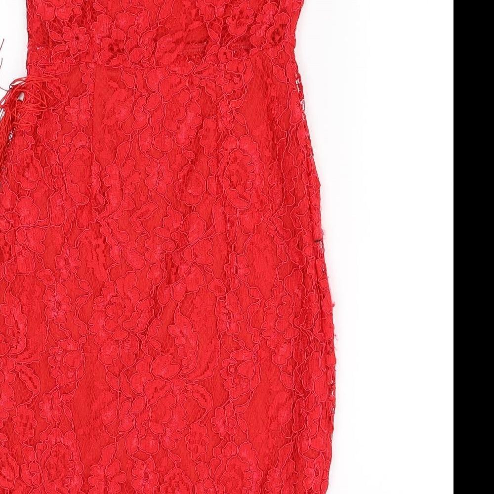 Pretty little thing Womens Red   Mini  Size 6