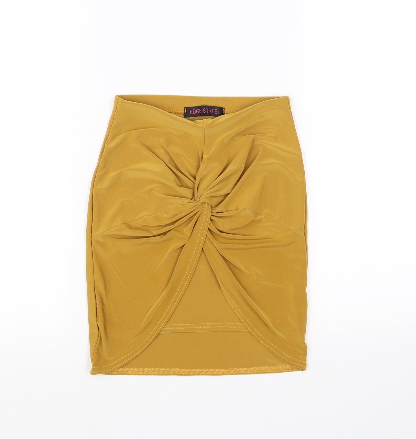 Edge Street Womens Yellow   Mini Skirt Size 6