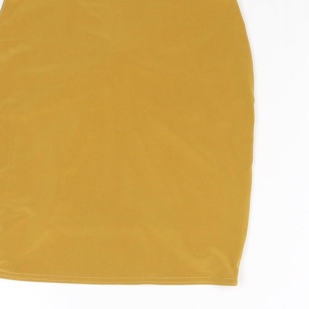 Edge Street Womens Yellow   Mini Skirt Size 6