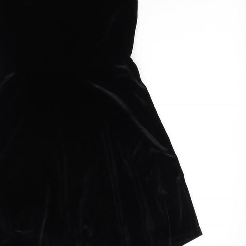 George Girls Black   Fit & Flare  Size 8 Years