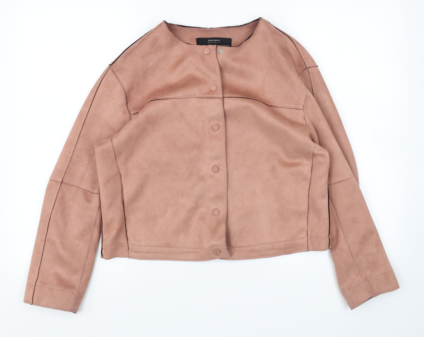 Zara Womens Pink   Jacket Coat Size M