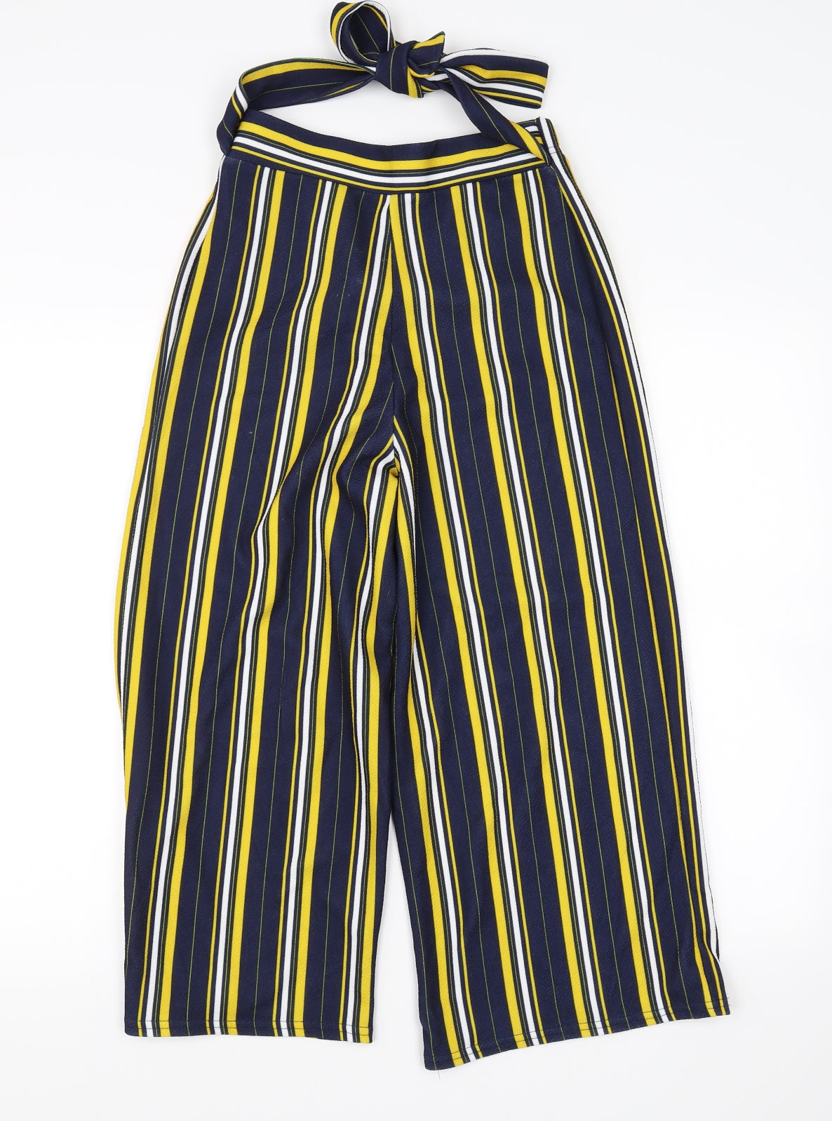 cameo rose Womens Multicoloured Striped  Trousers  Size 8 L24 in