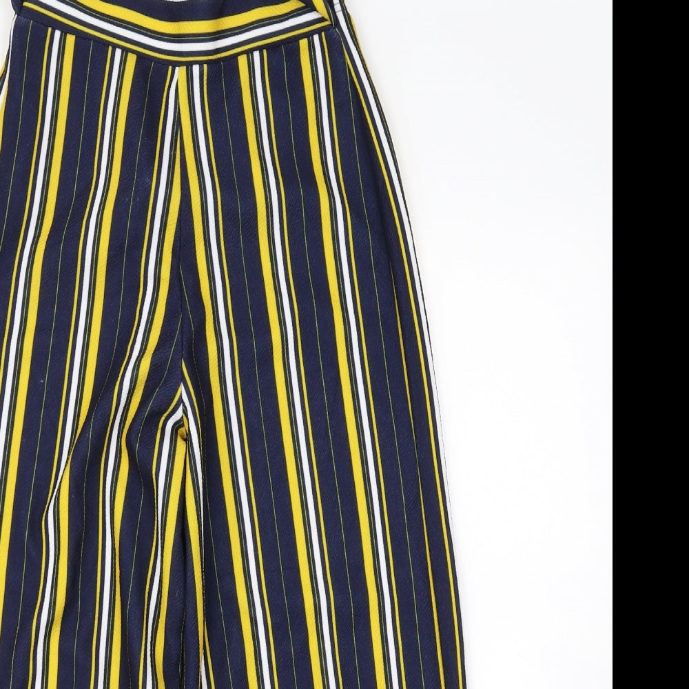 cameo rose Womens Multicoloured Striped  Trousers  Size 8 L24 in
