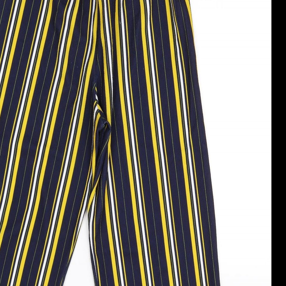 cameo rose Womens Multicoloured Striped  Trousers  Size 8 L24 in