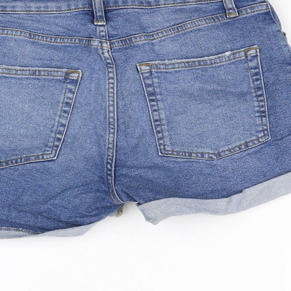 BDG Womens Blue   Cut-Off Shorts Size 27 in