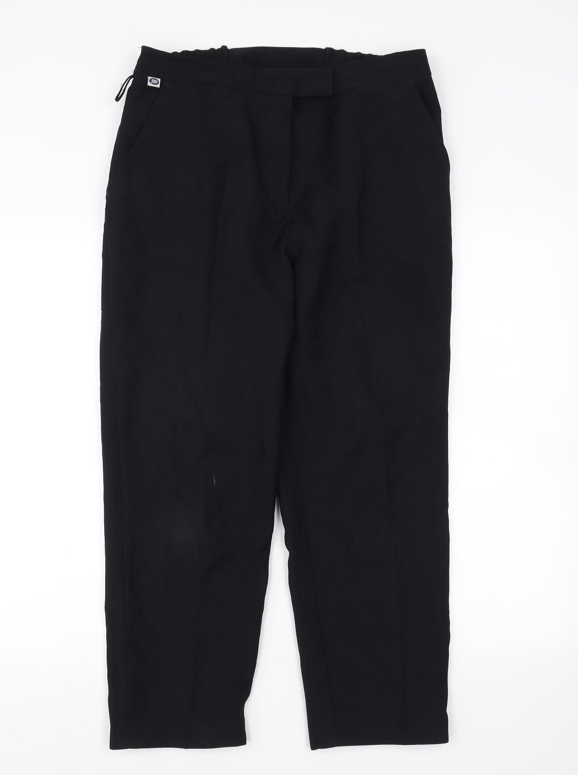 Dimensions Womens Black   Trousers  Size 12 L23 in
