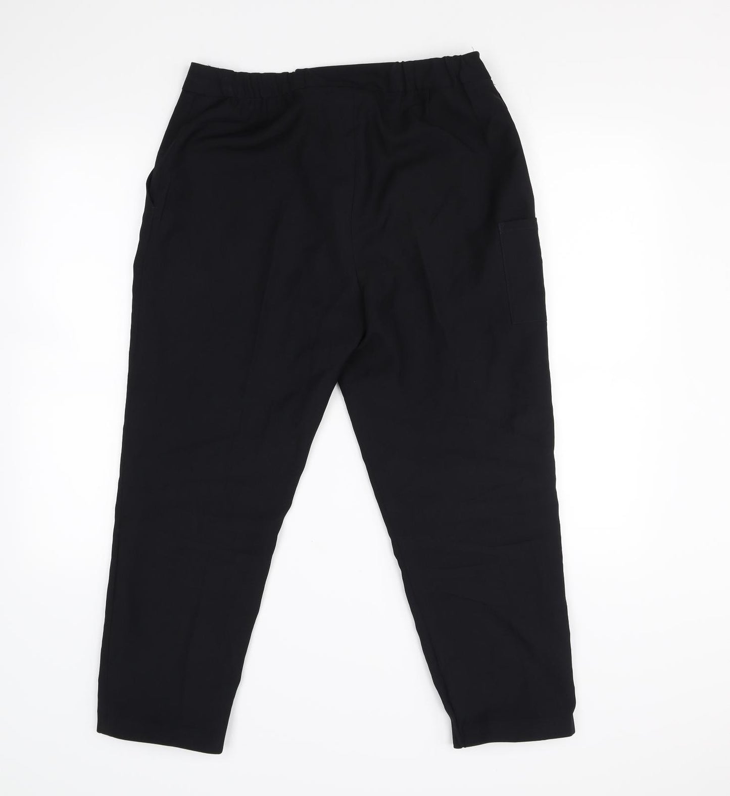 Dimensions Womens Black   Trousers  Size 12 L23 in