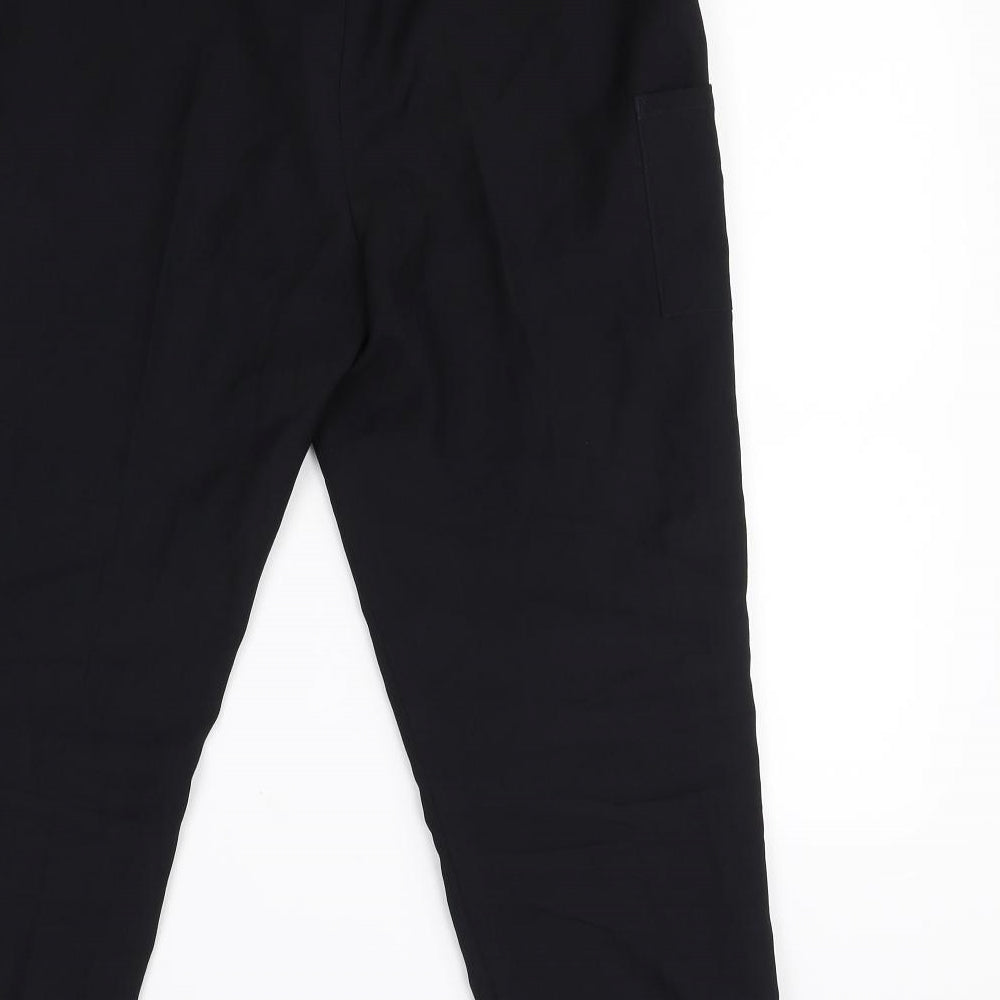 Dimensions Womens Black   Trousers  Size 12 L23 in