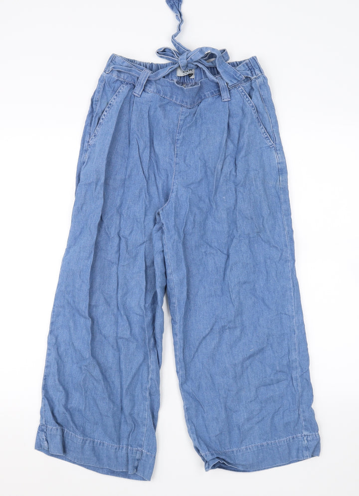 New Look Womens Blue Straight Jeans Size 10 L25 in