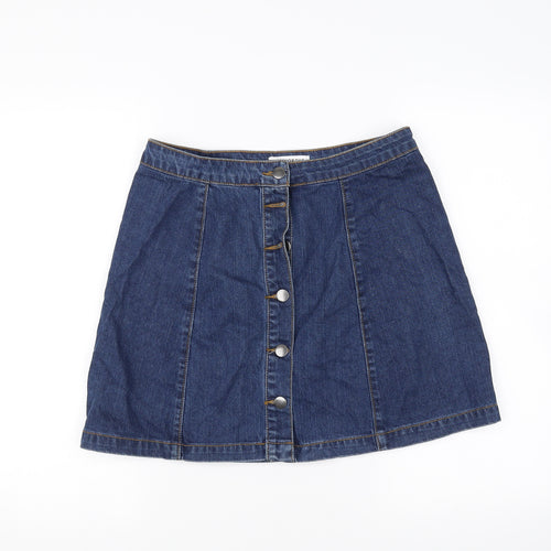 Glamorous Womens Blue   Mini Skirt Size 10