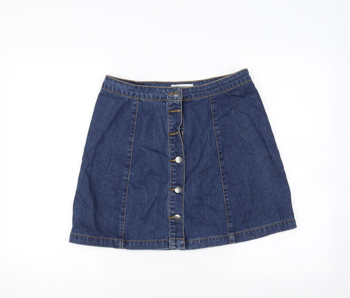 Glamorous Womens Blue   Mini Skirt Size 10