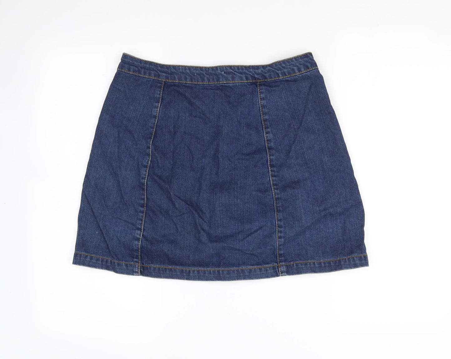 Glamorous Womens Blue   Mini Skirt Size 10