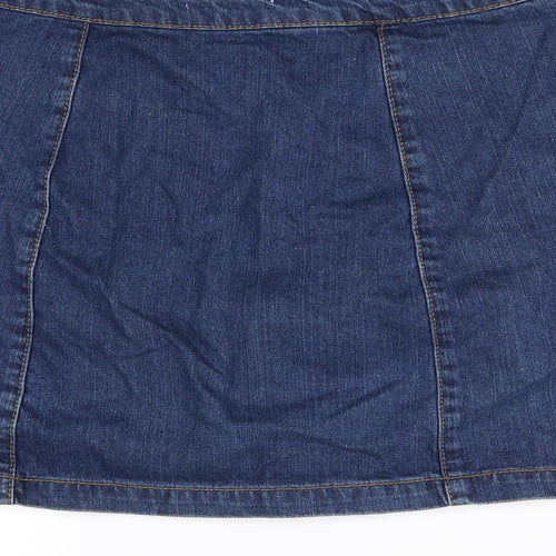 Glamorous Womens Blue   Mini Skirt Size 10