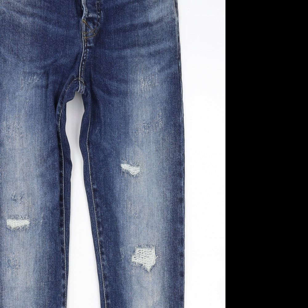 Zara Womens Blue   Straight Jeans Size 10 L28 in