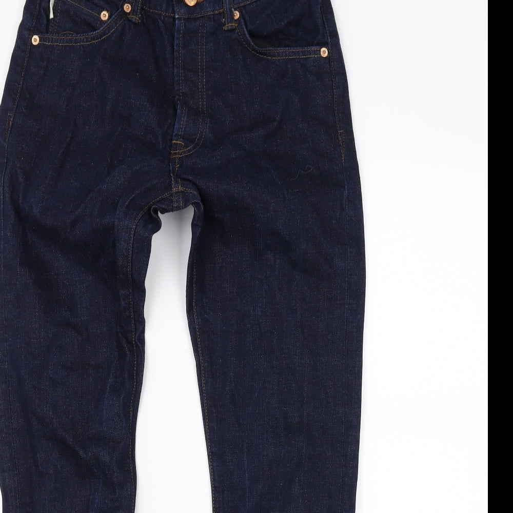 Topman Mens Blue   Straight Jeans Size 30 in L30 in