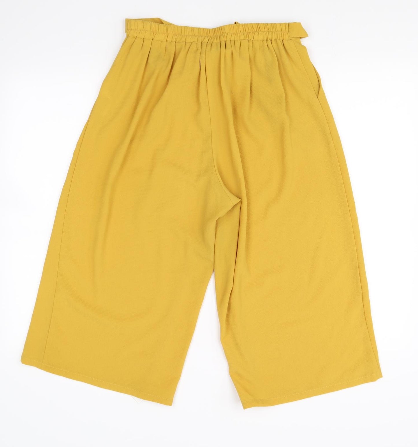 Primark Womens Yellow   Trousers  Size 10 L20 in