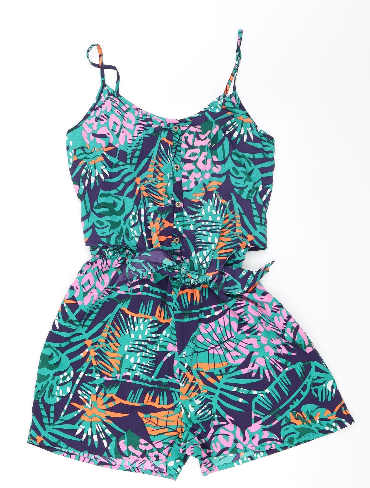 Pep&Co Womens Blue   Playsuit One-Piece Size 12