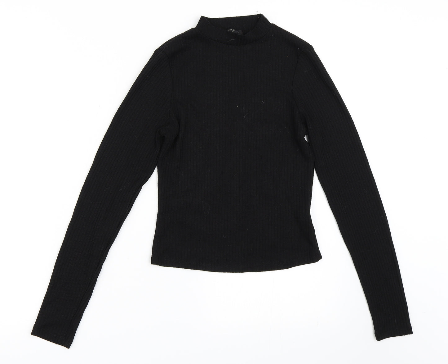 River Island Womens Black   Basic T-Shirt Size 10