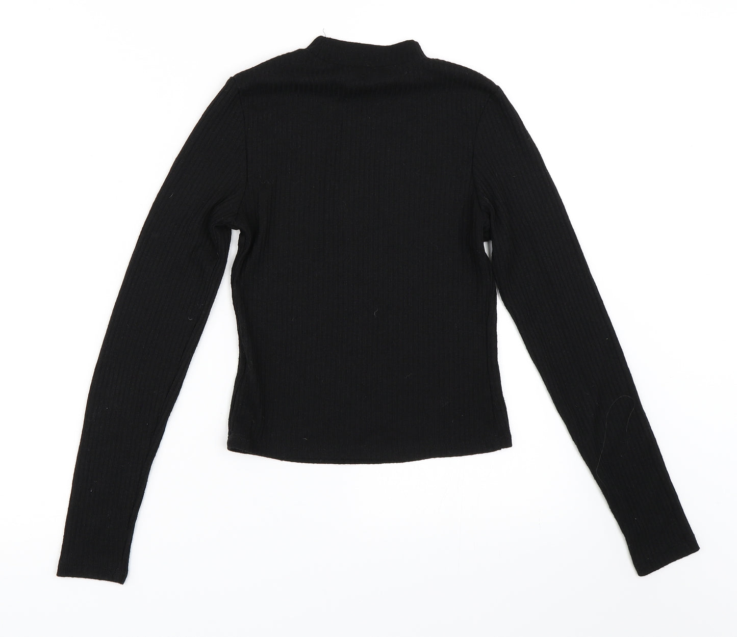 River Island Womens Black   Basic T-Shirt Size 10