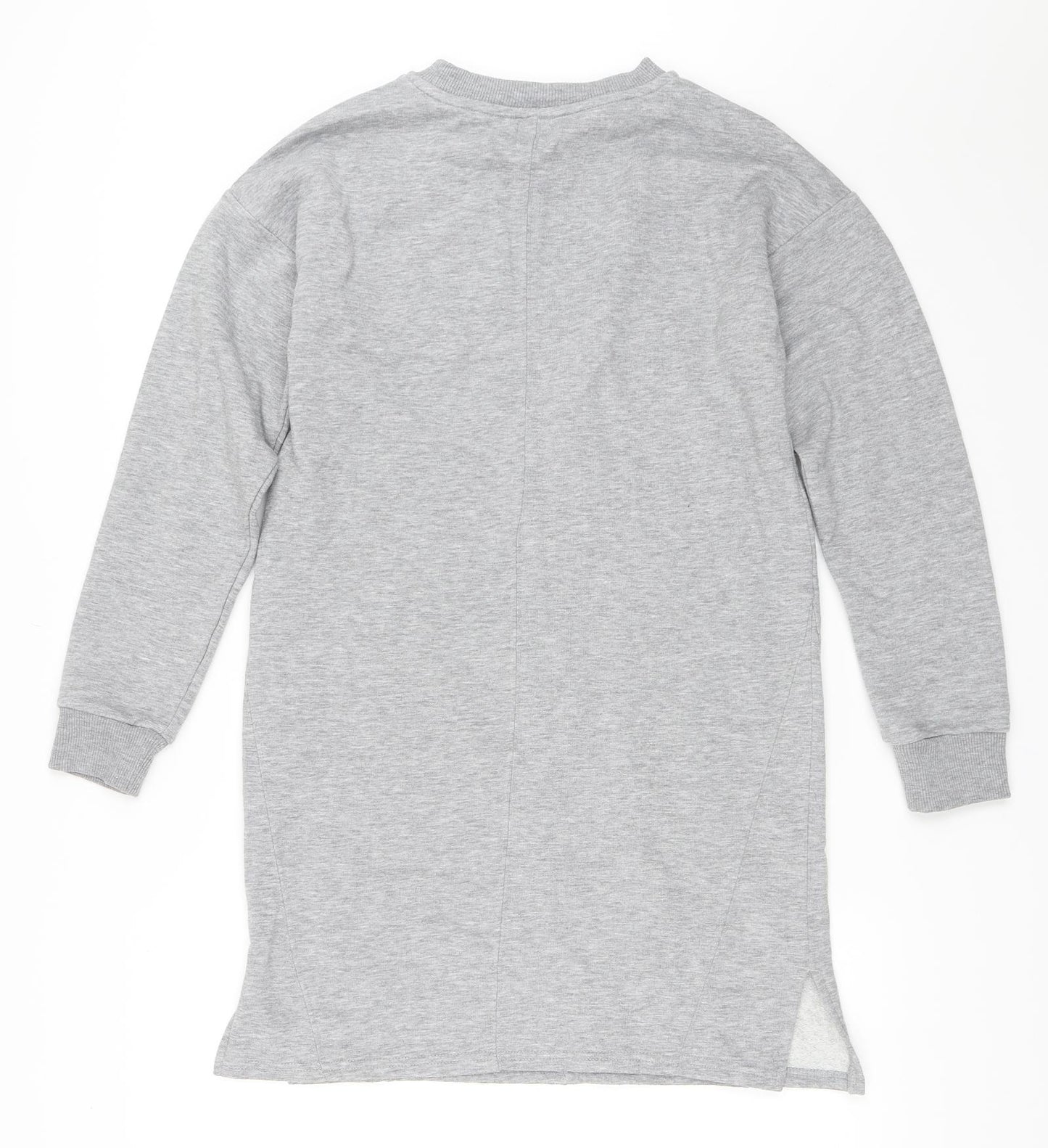 River Island Womens Grey   Jumper Dress  Size 8