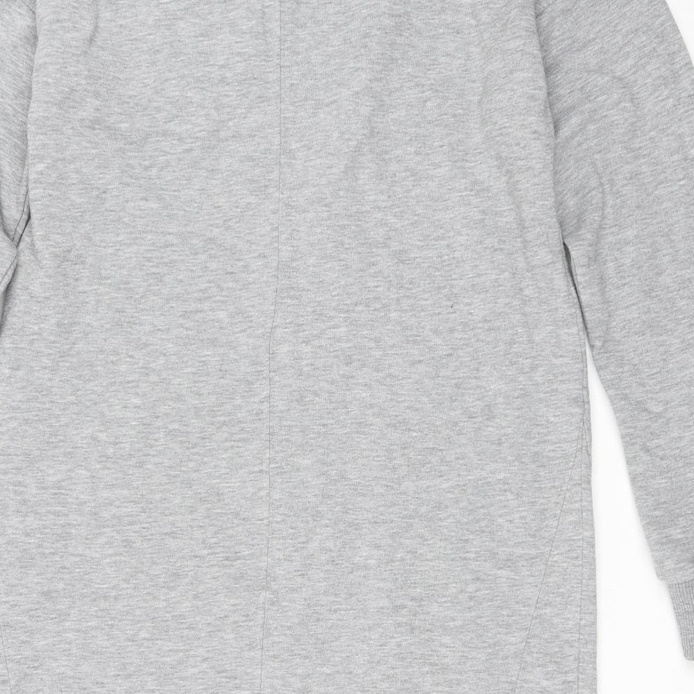 River Island Womens Grey   Jumper Dress  Size 8