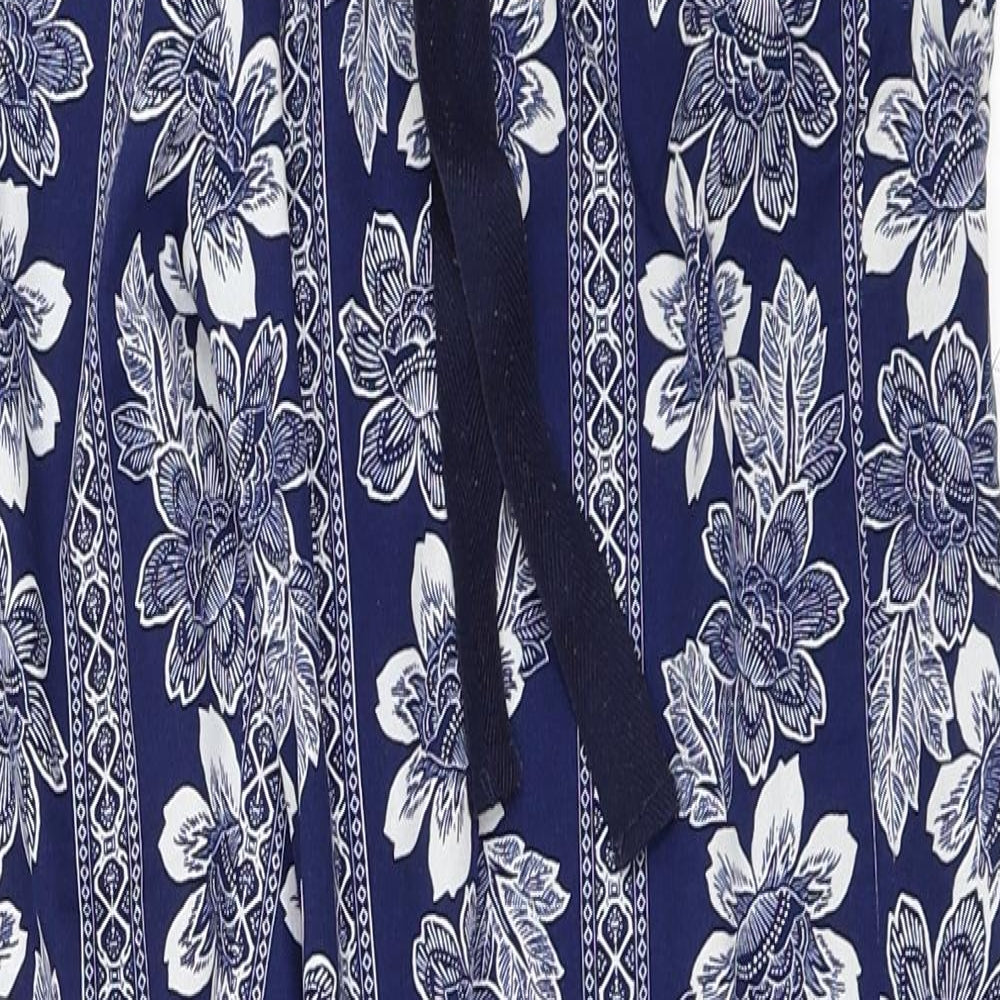 New Look Womens Blue   Trousers  Size 8 L27 in