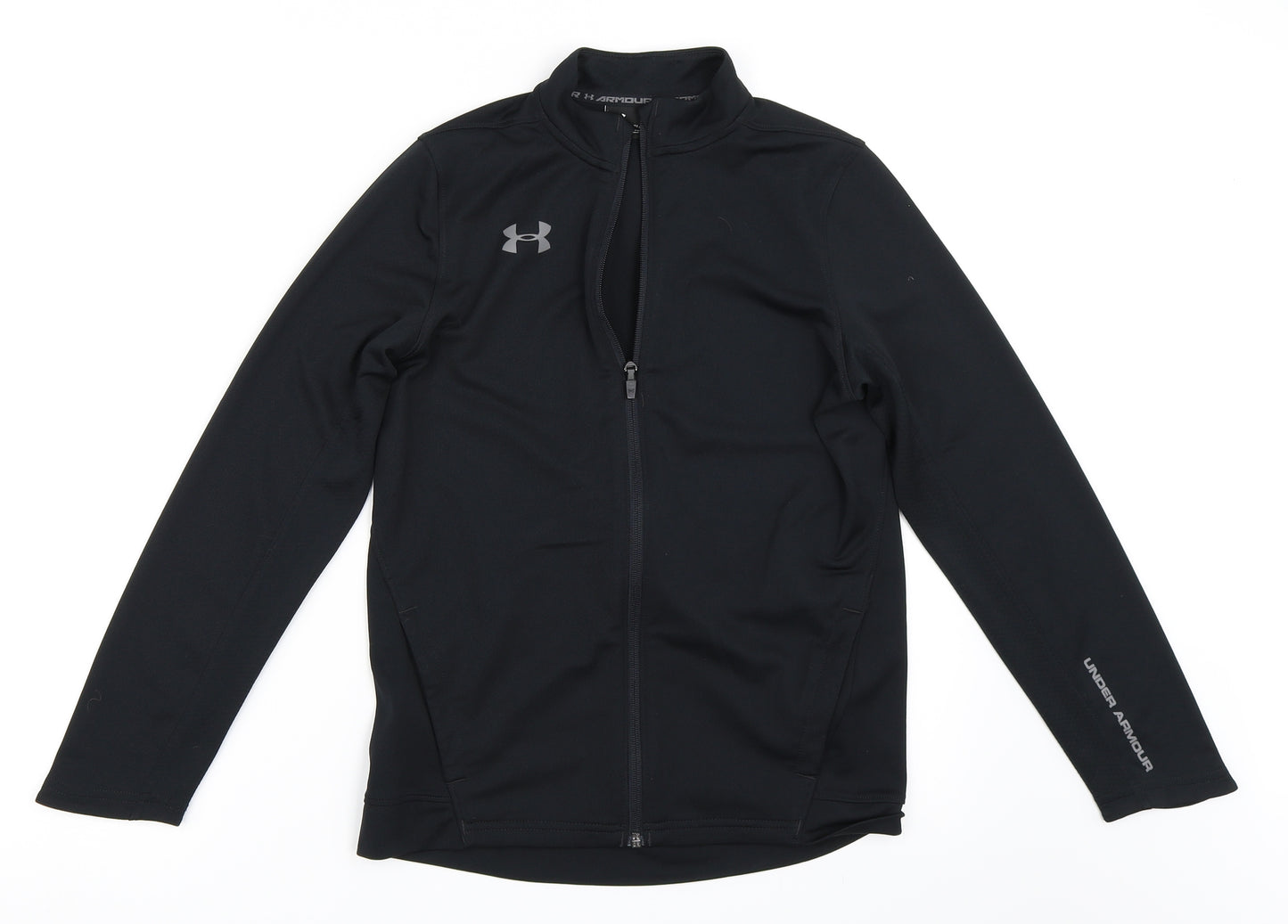 Under armour Boys Black   Full Zip Sweatshirt Size M