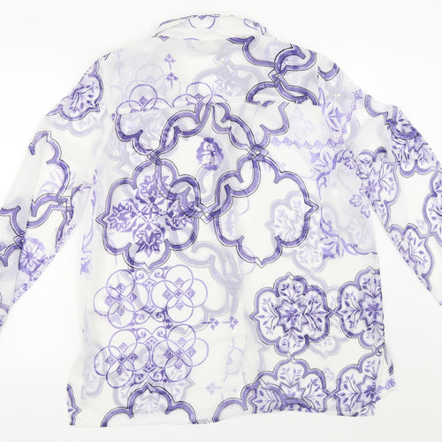 NEXT Womens Blue   Basic Button-Up Size 16