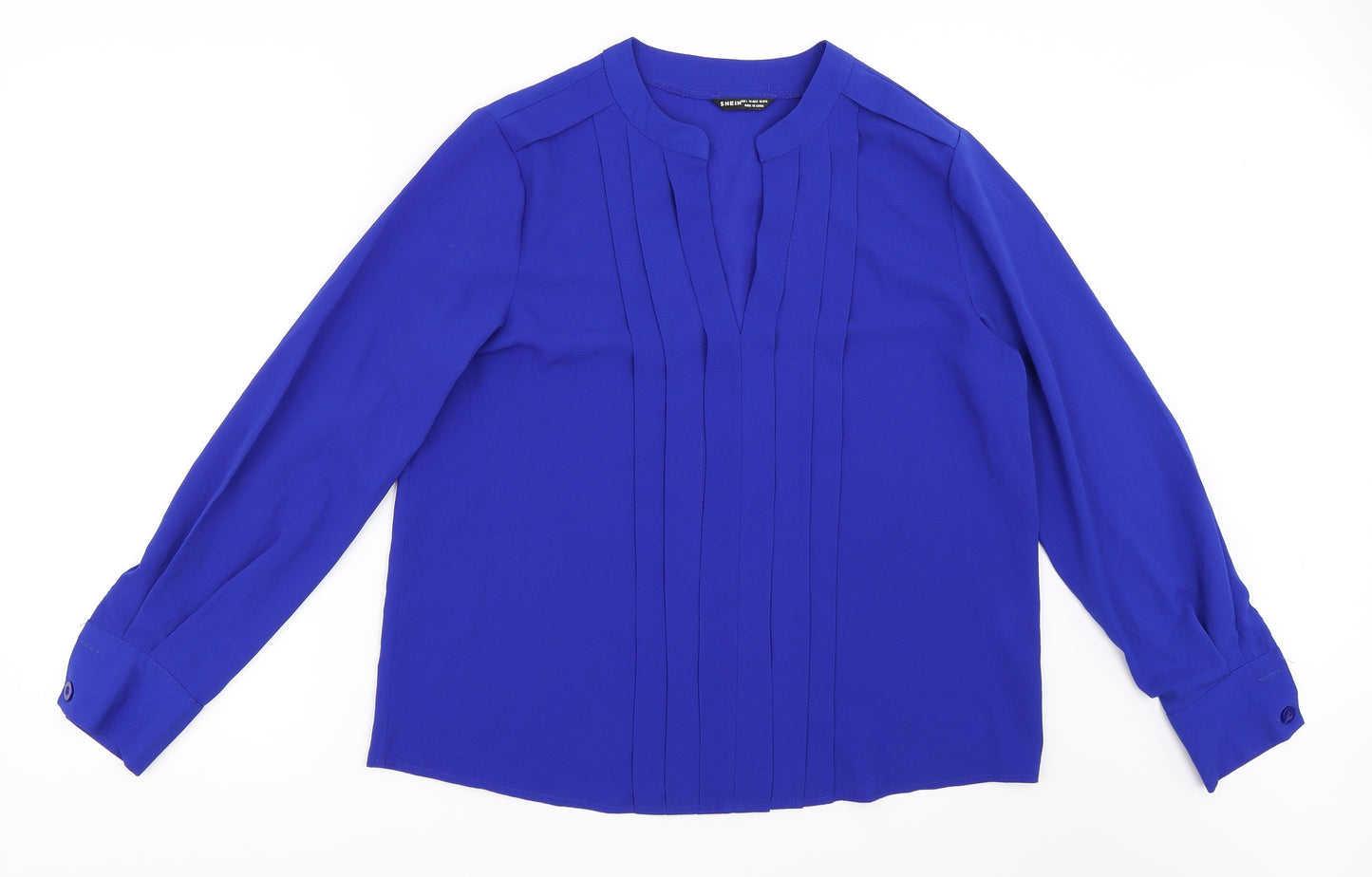 SheIn Womens Blue   Basic Blouse Size L