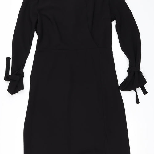 River Island Womens Black   Skater Dress  Size 14