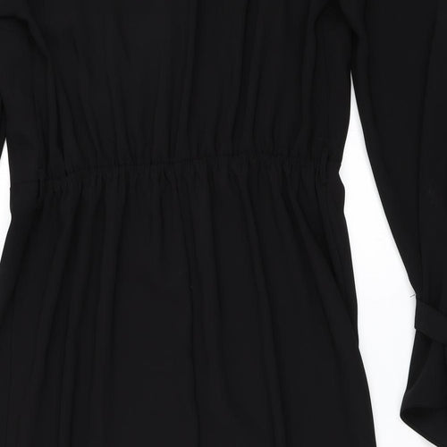 River Island Womens Black   Skater Dress  Size 14