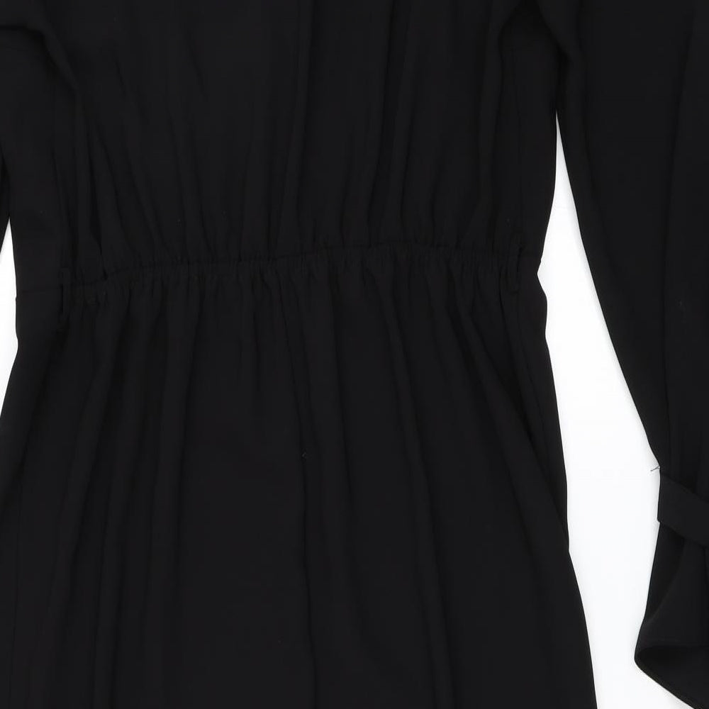 River Island Womens Black   Skater Dress  Size 14