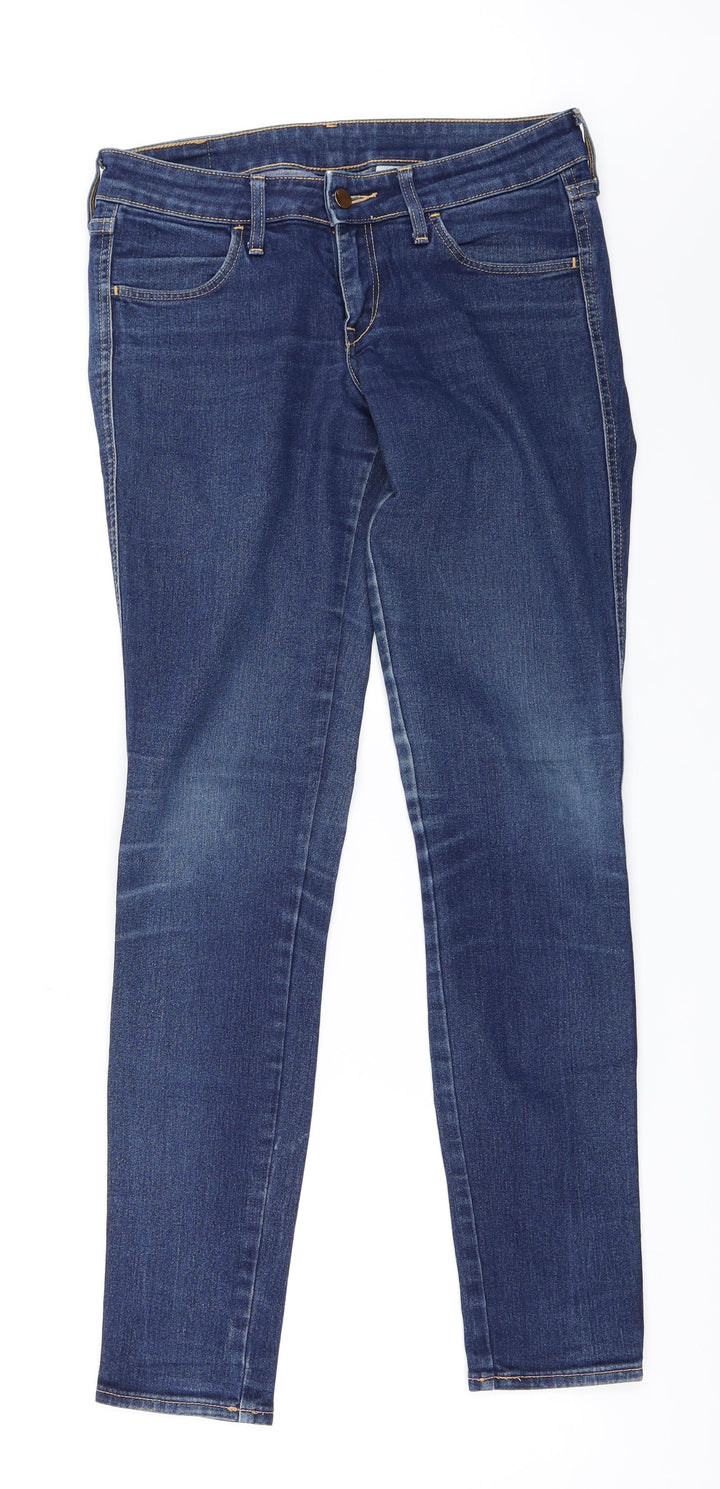 H&M Womens Blue  Denim Skinny Jeans Size 27 in L32 in