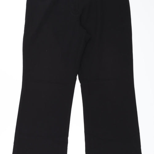 Marks and Spencer Womens Black   Trousers  Size 14 L30 in