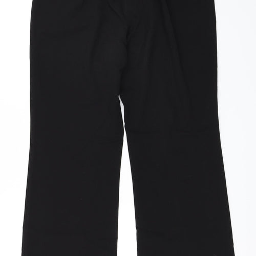 Marks and Spencer Womens Black   Trousers  Size 14 L30 in