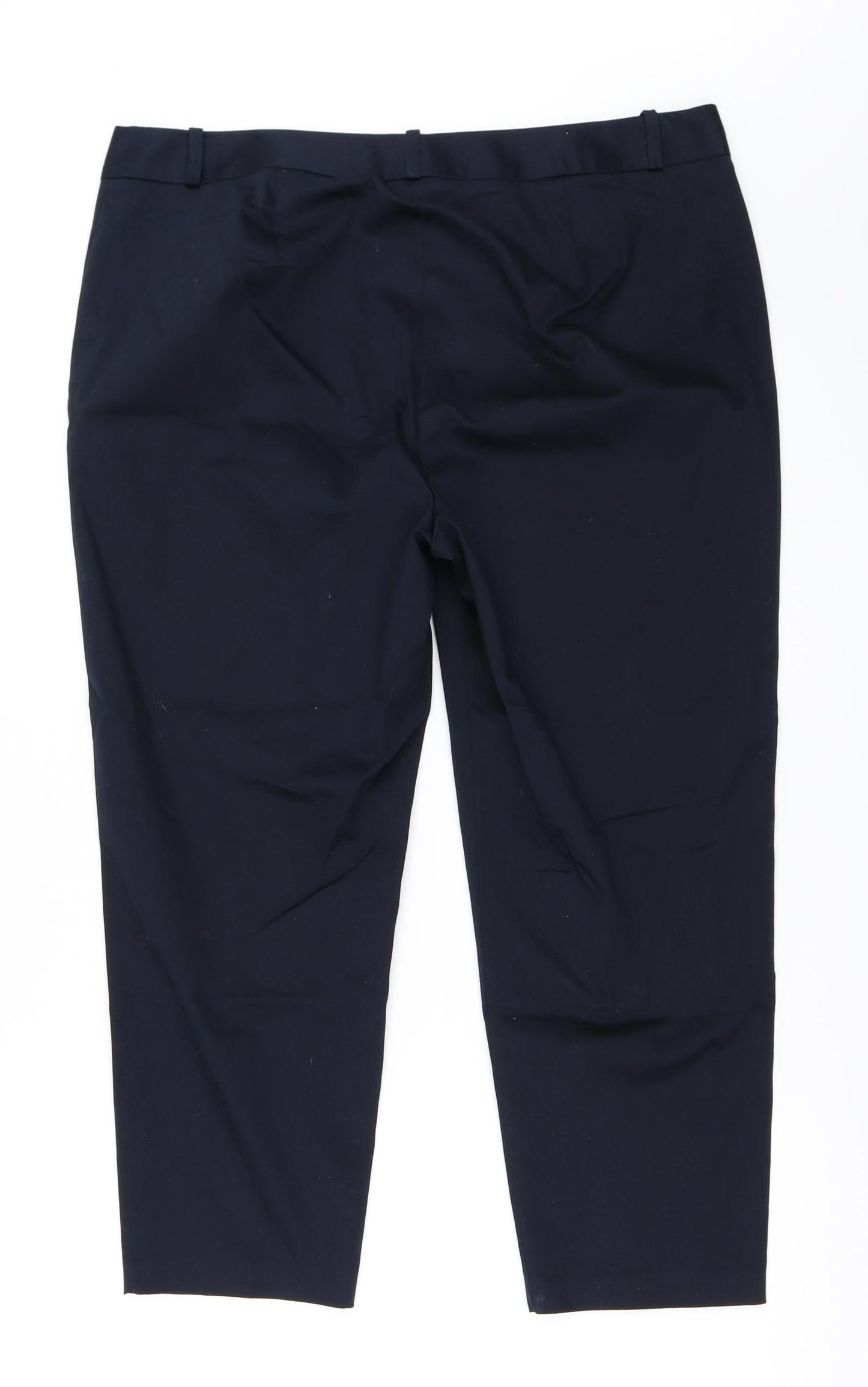 Marks and Spencer Womens Blue   Capri Trousers Size 16 L24 in