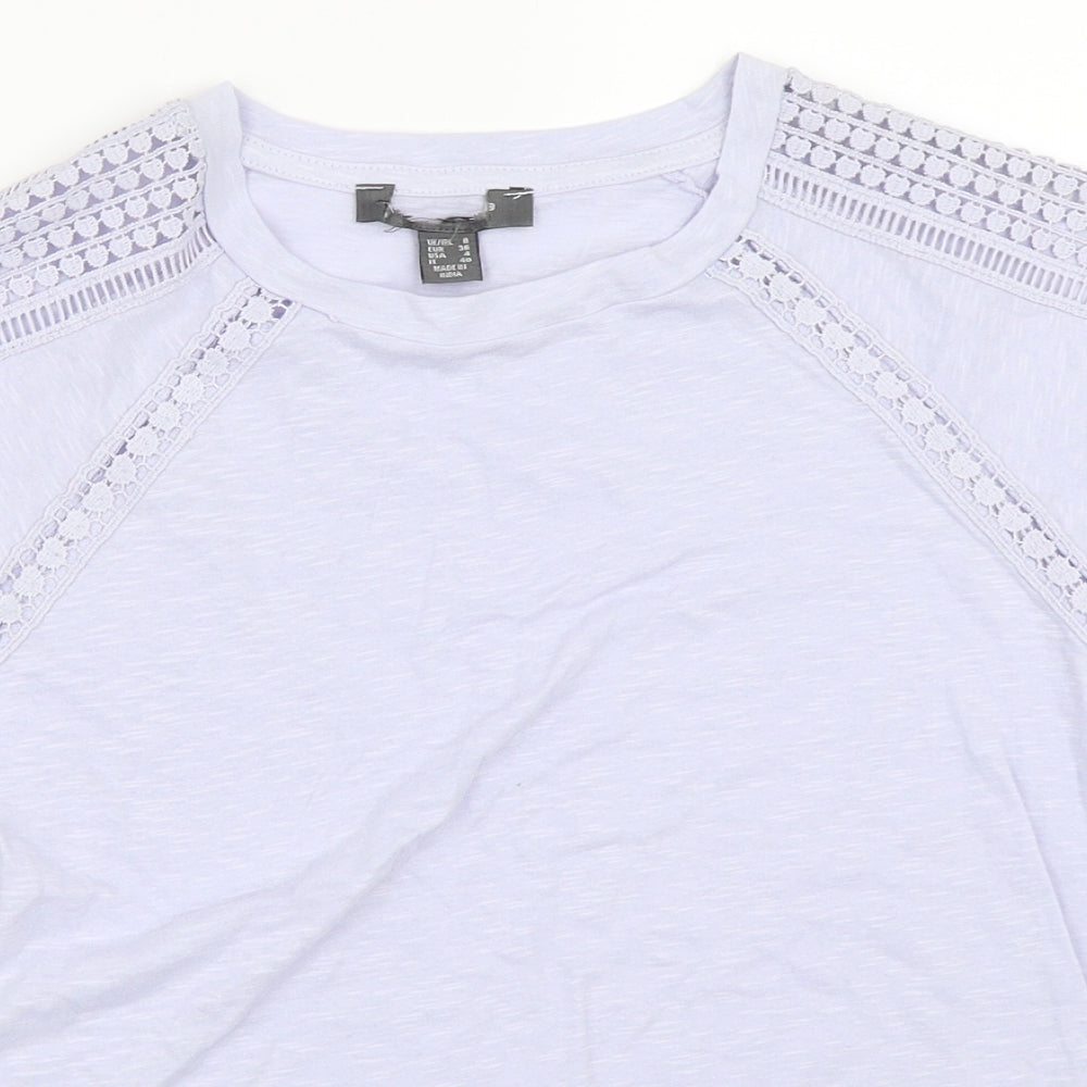 Primark Womens Purple   Basic T-Shirt Size 8