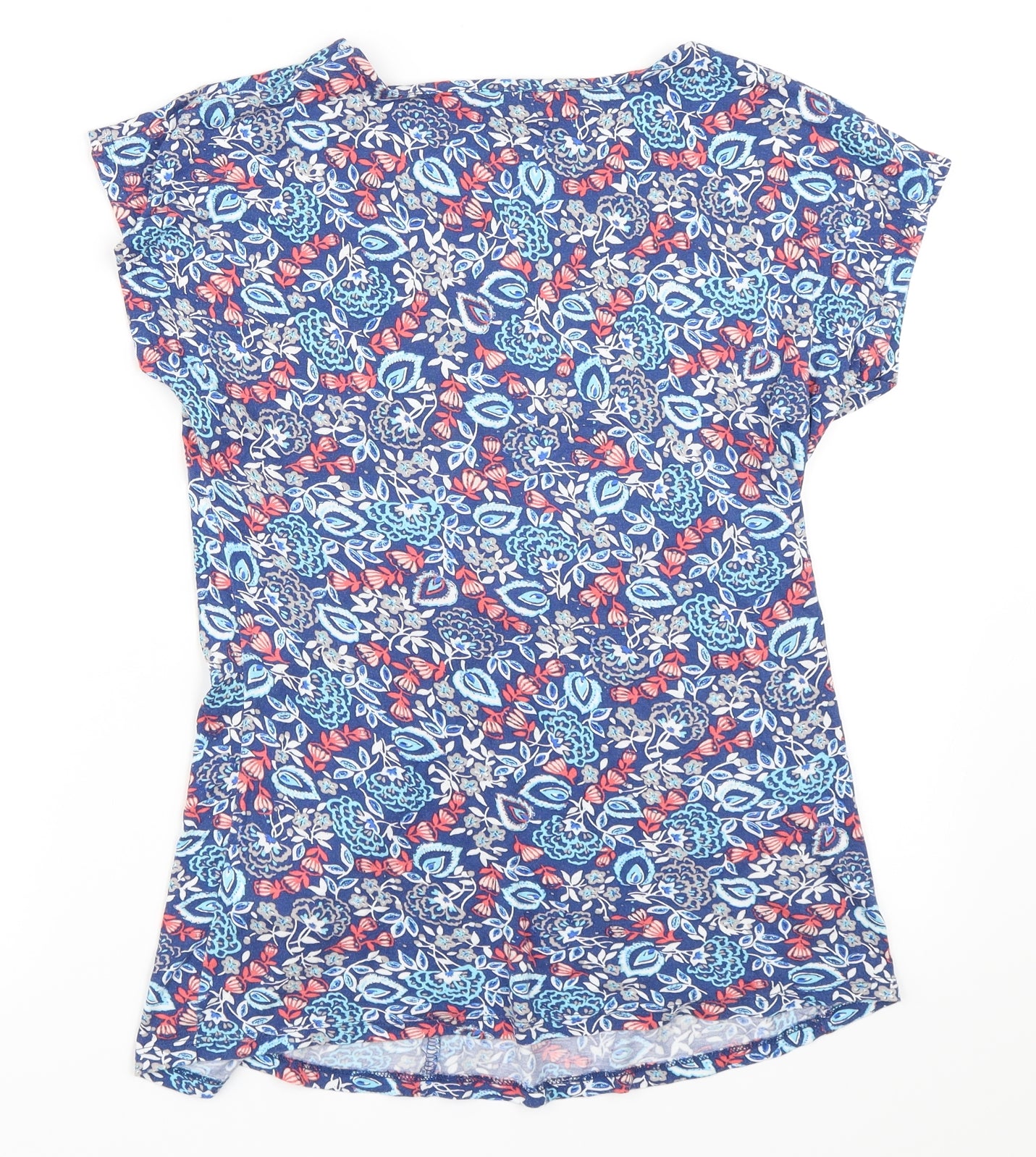 Monsoon Womens Blue   Basic T-Shirt Size 8