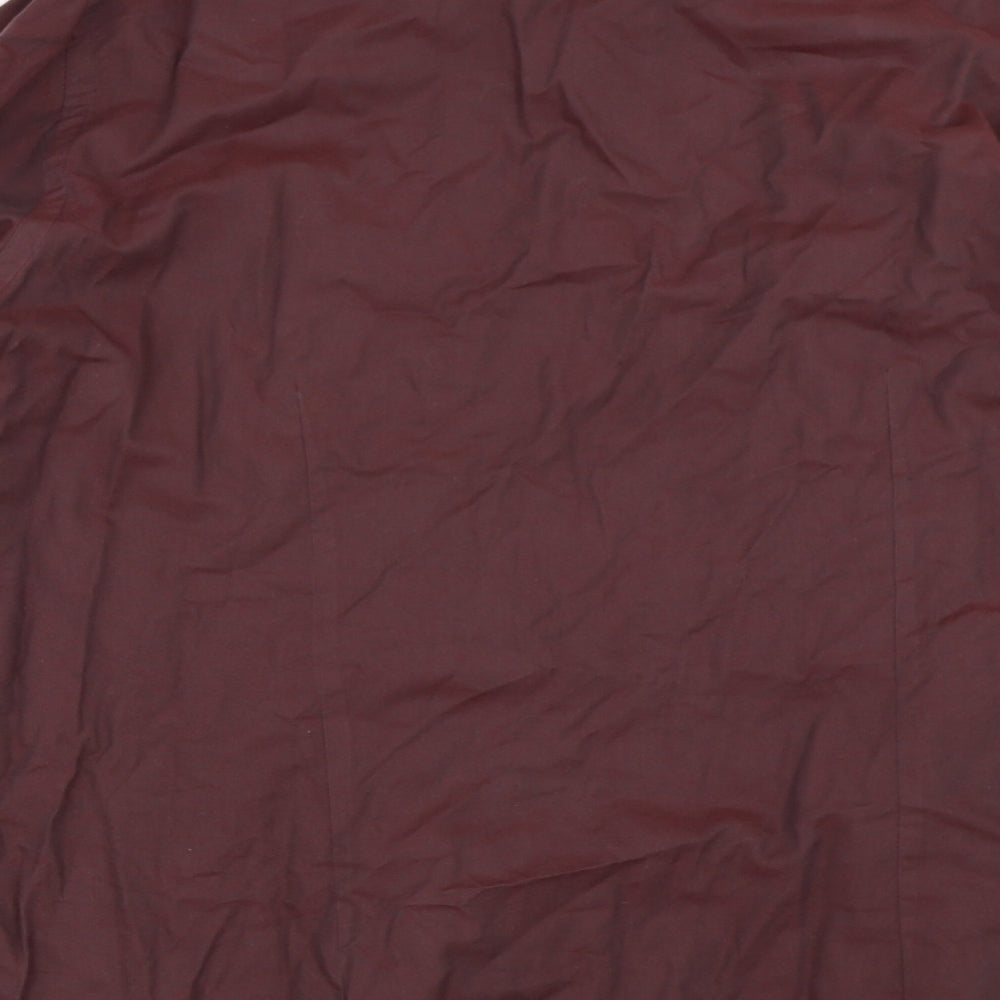 Taylor & Hunt Mens Red    Dress Shirt Size 16.5