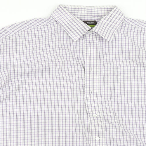 Marks and Spencer Mens Purple    Dress Shirt Size 16.5